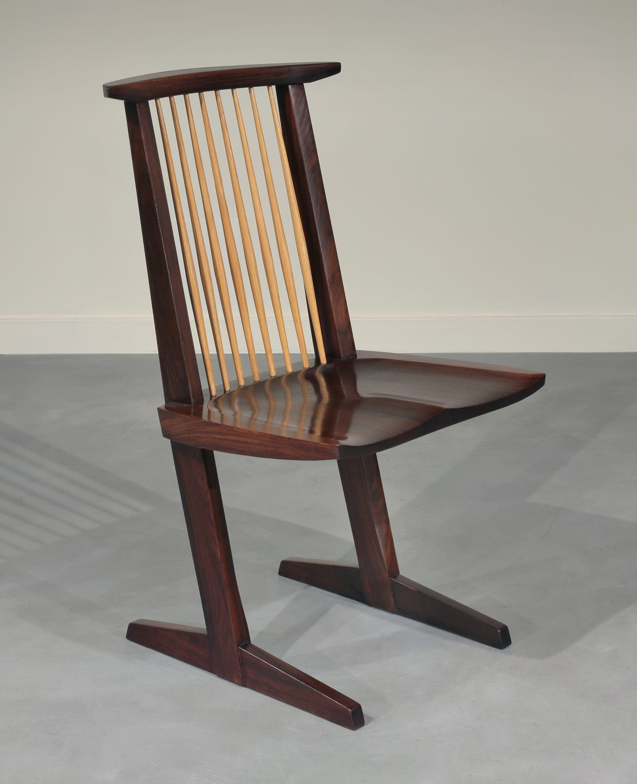 George Nakashima Rosewood Conoid Chair, available at Moderne Gallery