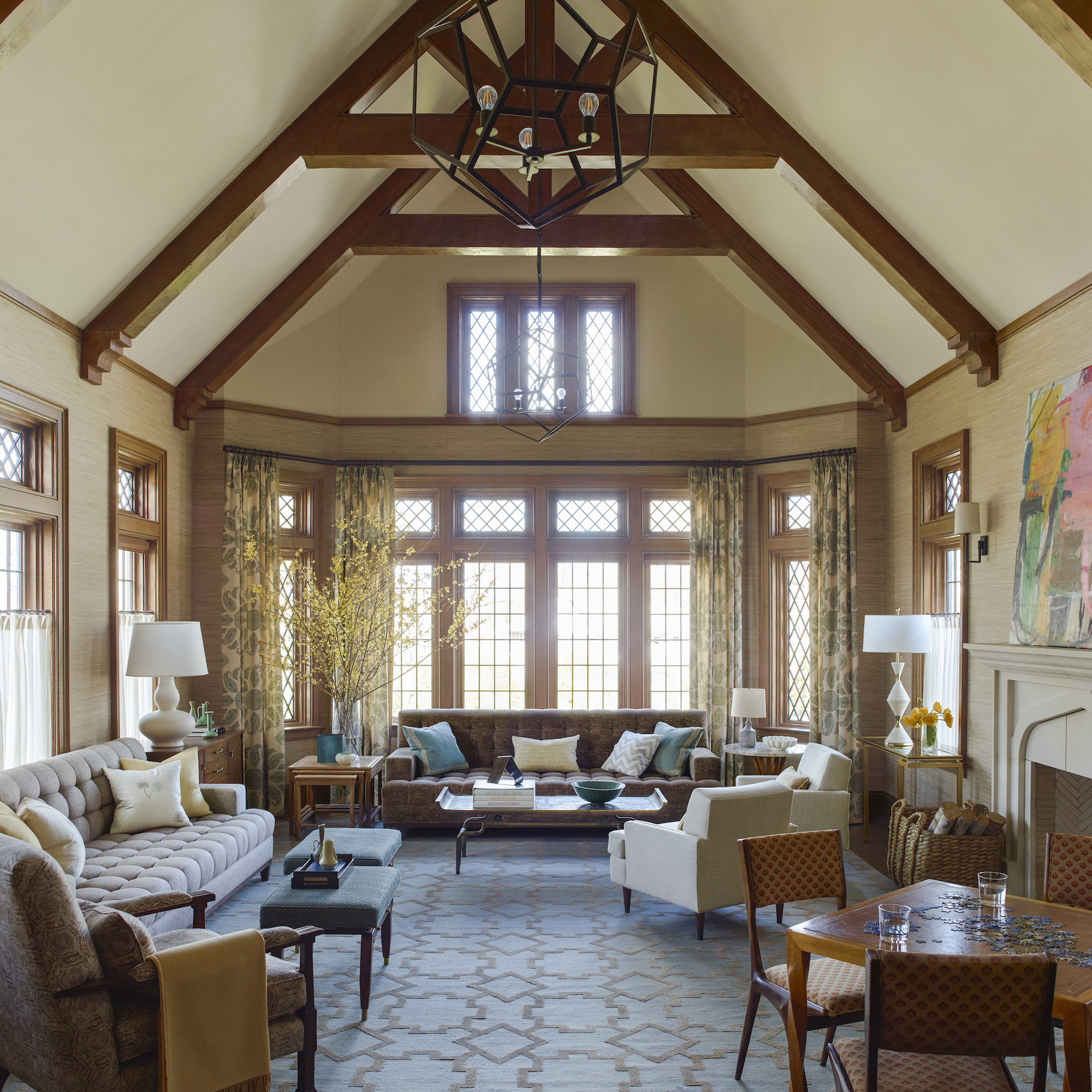 Westchester house interior designed by Gideon Mendelson in Effect Magazine