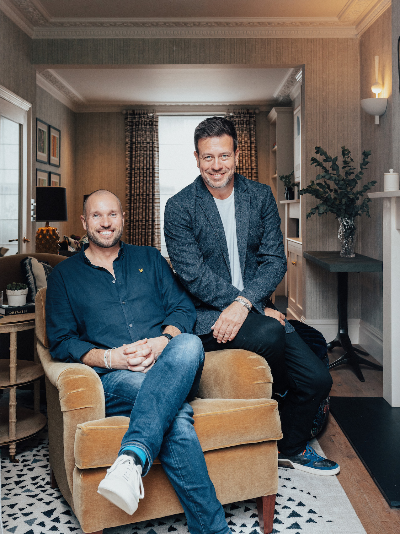 Interior designers Richard Angel and Ed O’Donnell, founders of Angel O’Donnell in Effect Magazine