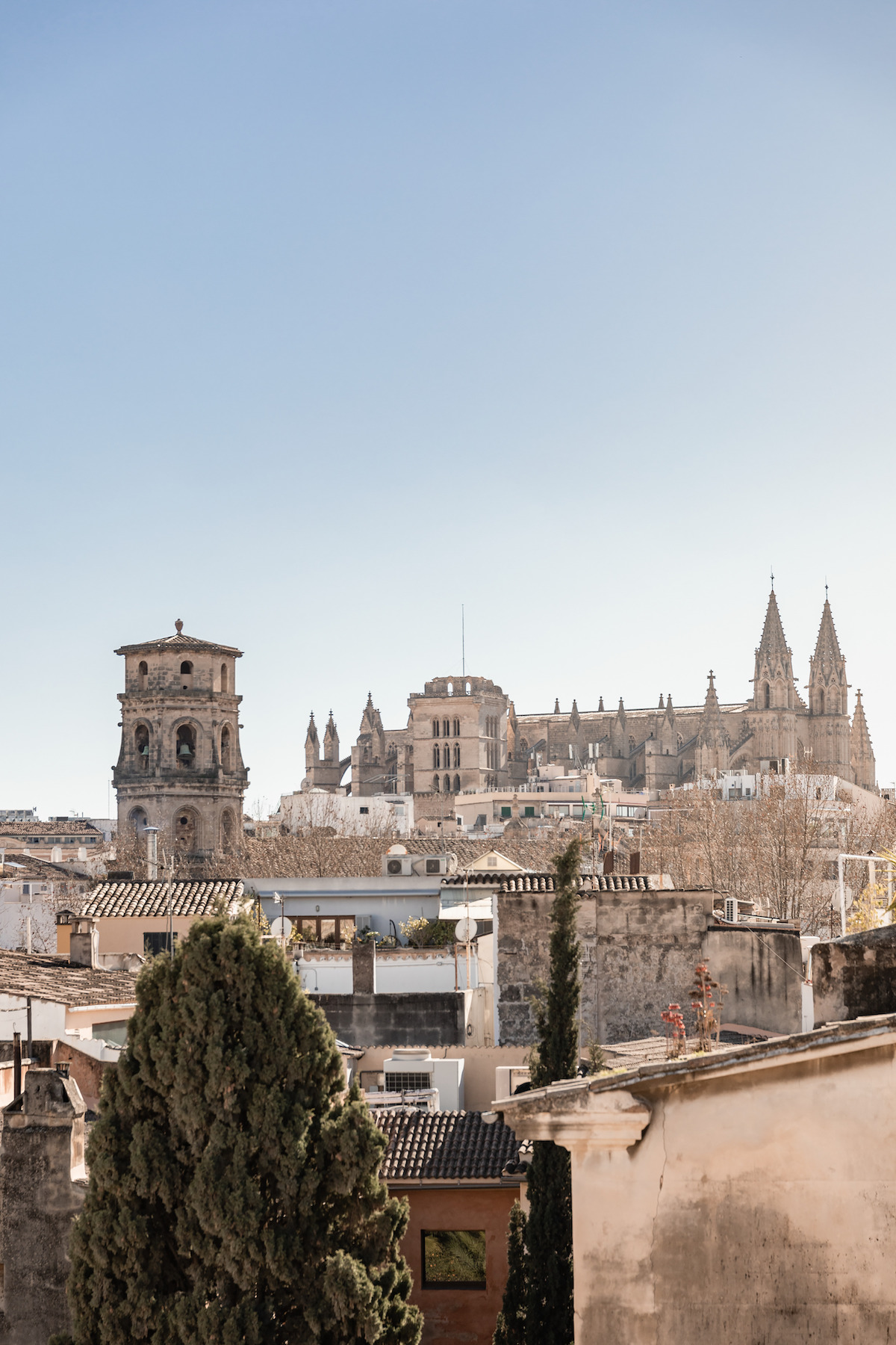 View of Palma in Mallorca from Nobis design hotel - Effect Magazine