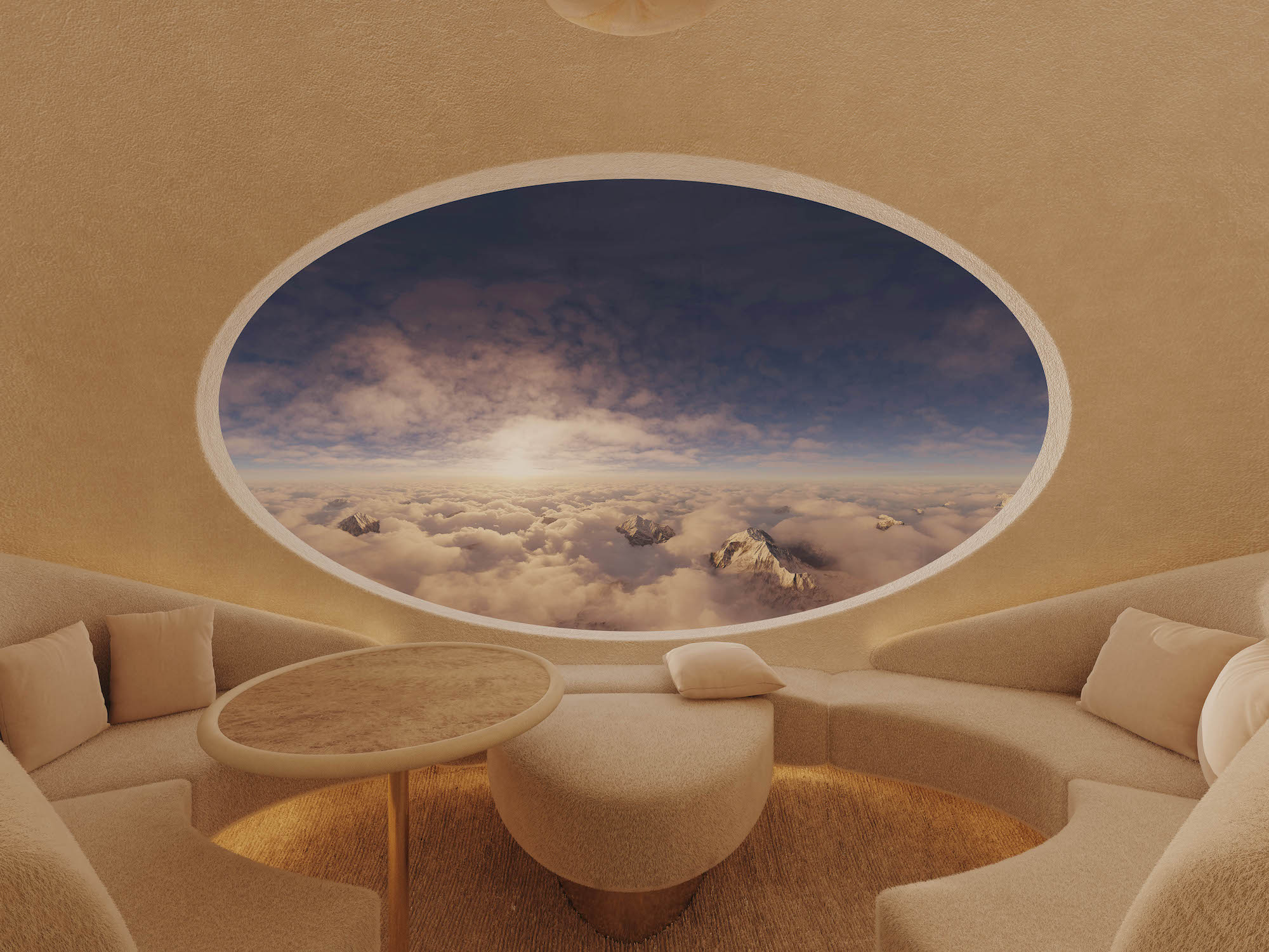 Guests can be served Michelin-starred cuisine while admiring the incredible views during the serene ascension to the stratosphere in the Céleste space capsule - Effect Magazine