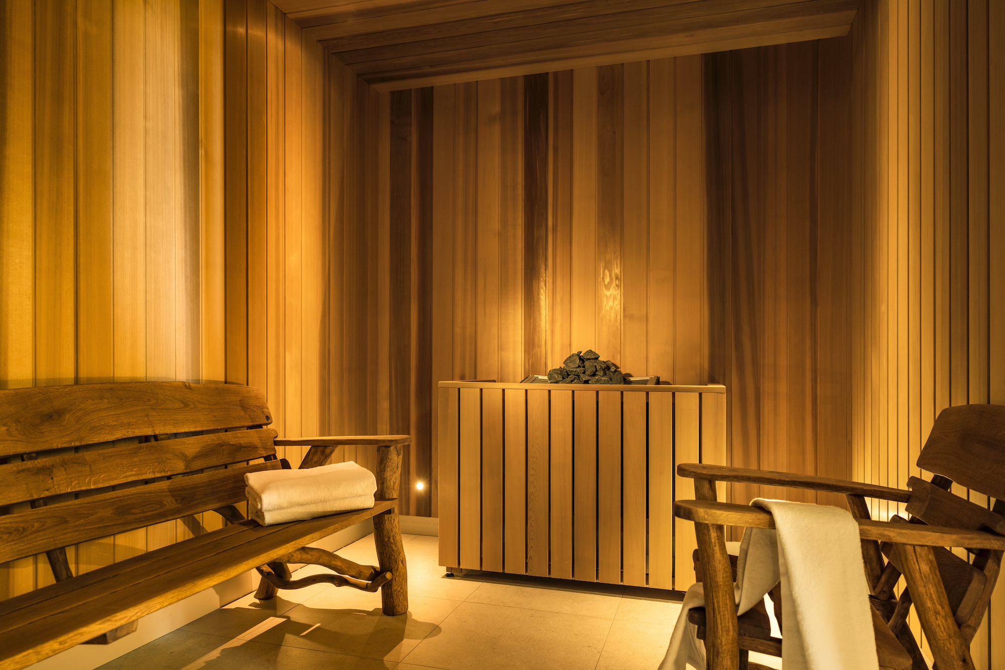 TOO Chill – a custom-made cedarwood sauna at TOO Hotel in Paris