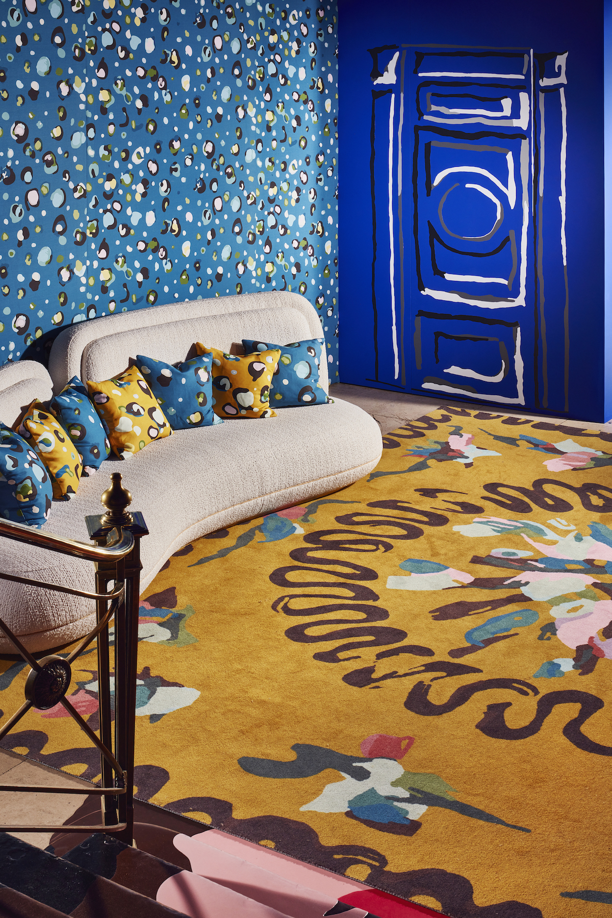 Sketch hosted a dazzling installation by French rug maker La Manufacture Cogolin for London Design Festival 2023 - Effect Magazine