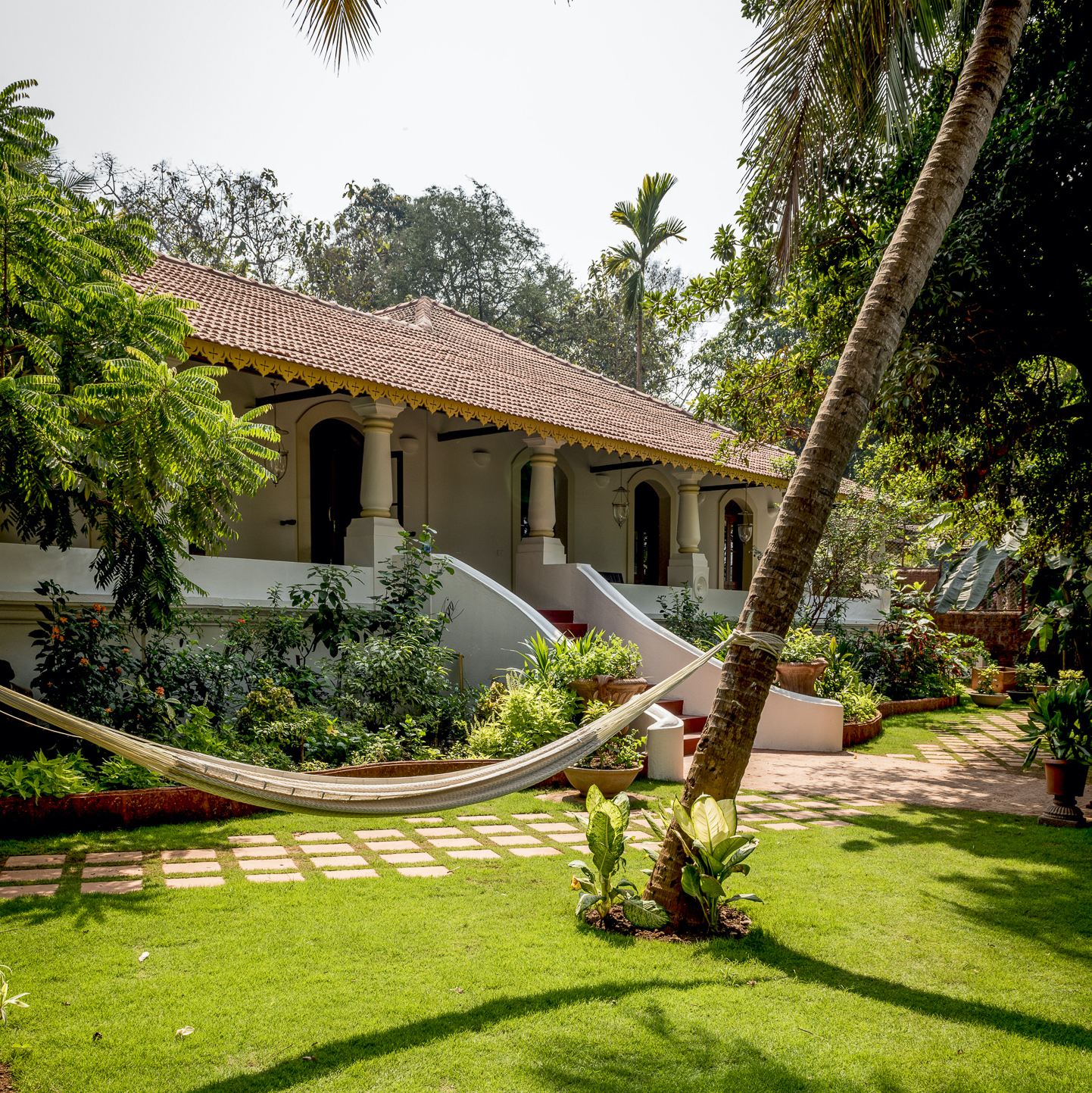 Garden of Meetu Akali's Chorao Island project in Goa, India - Effect Magazine