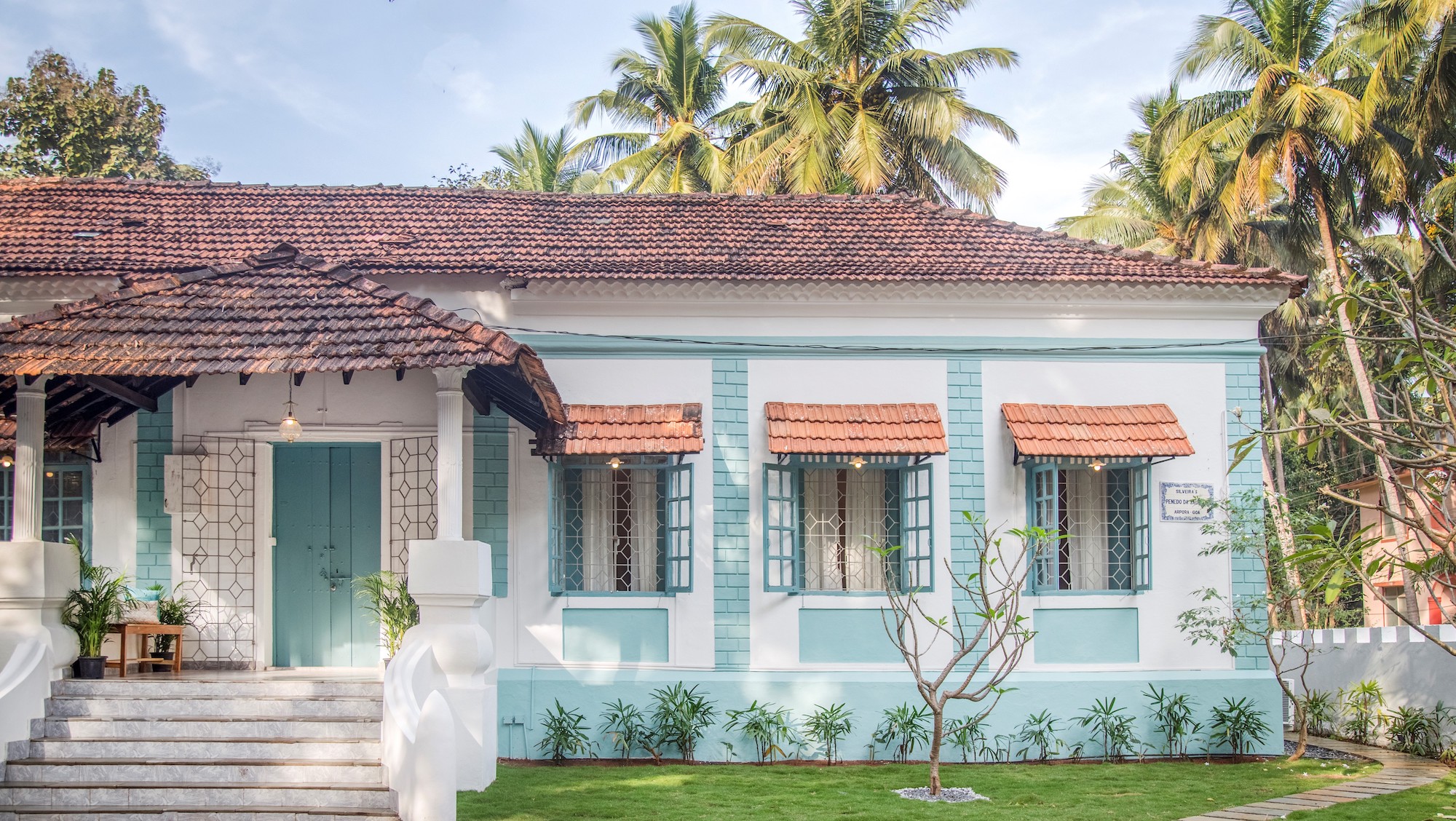 Villa Saudade by Rochelle Santimano, who carefully preserved the property's Goan architectural heritage - Effect Magazine