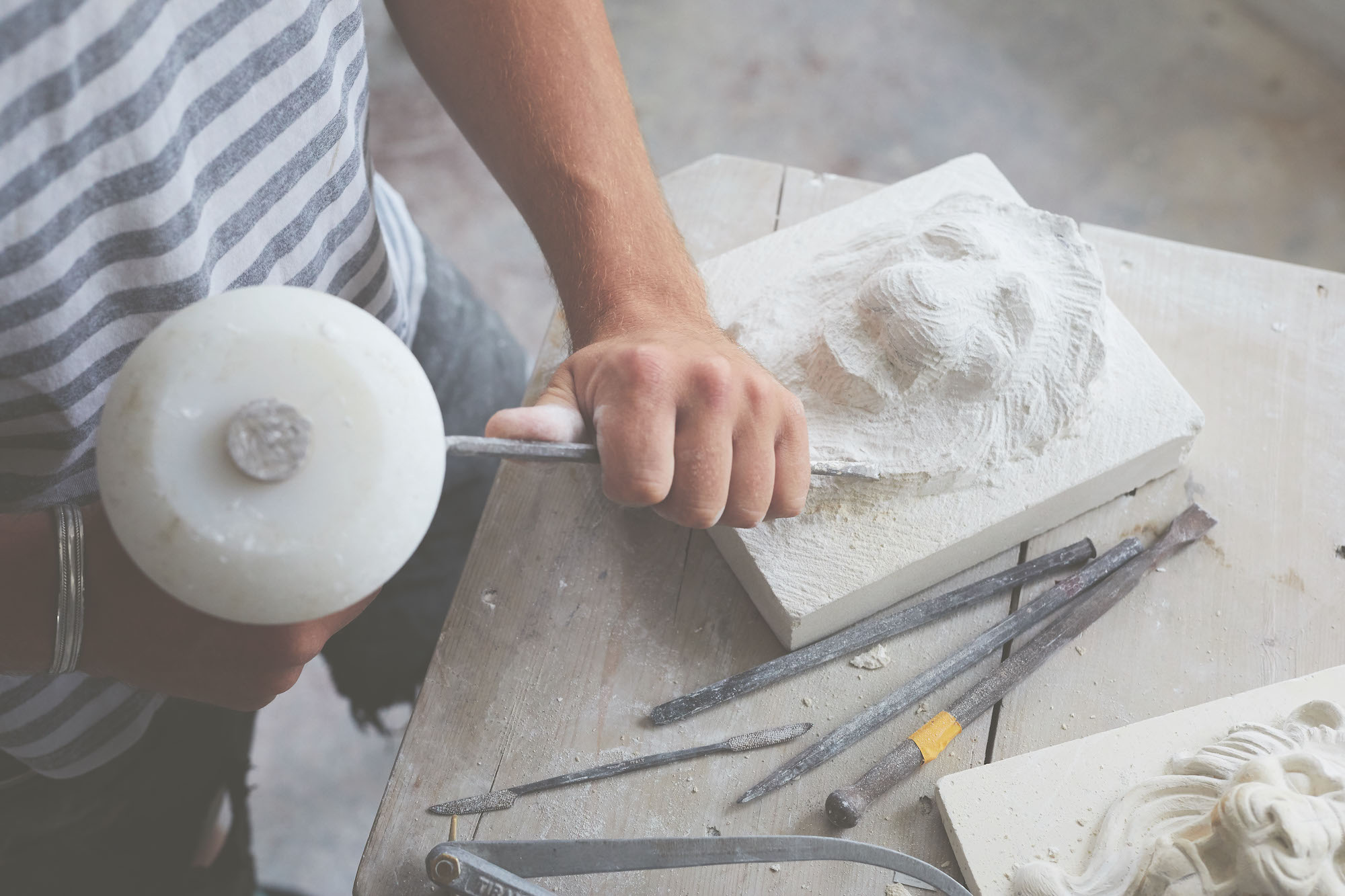 Made in London: London Stone Carving, a co-operative of artists and master craftsmen based in Peckham - Effecdt Magazine - Effetto
