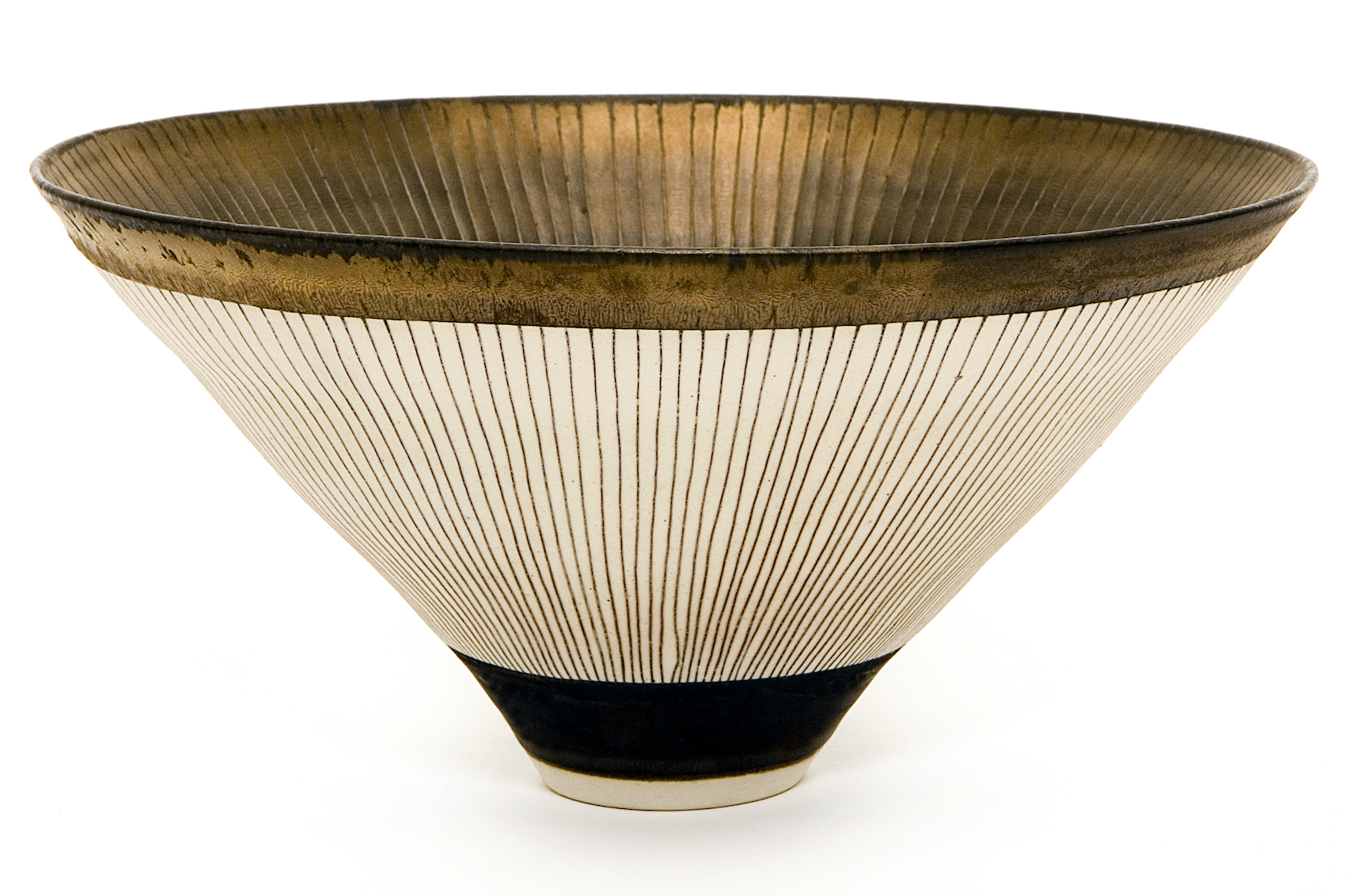  Lucy Rie bowl, 1977, from the Middlesbrough Collection