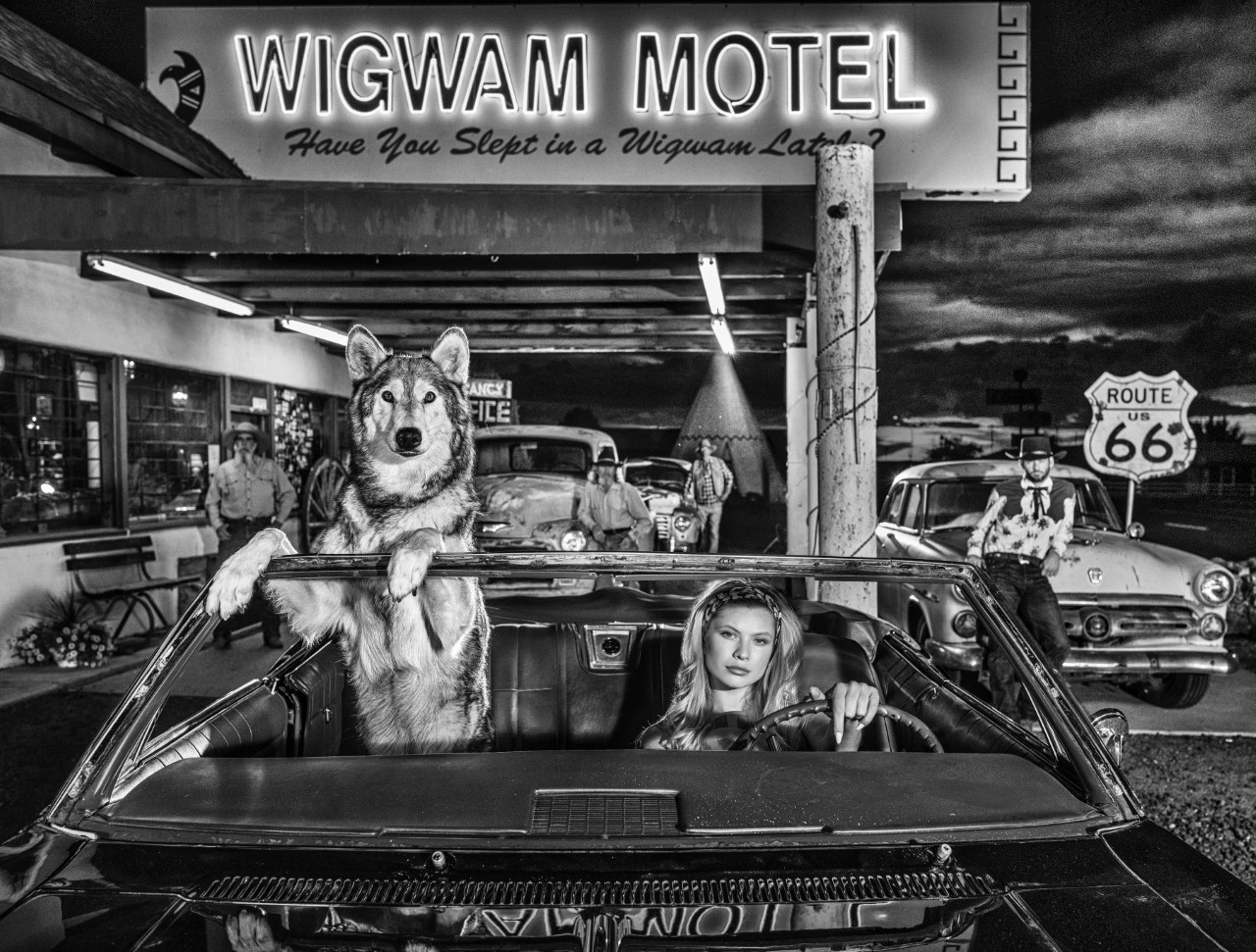 Route 66 by David Yarrow, from Storytelling at Maddox Gallery - Effect Magazine