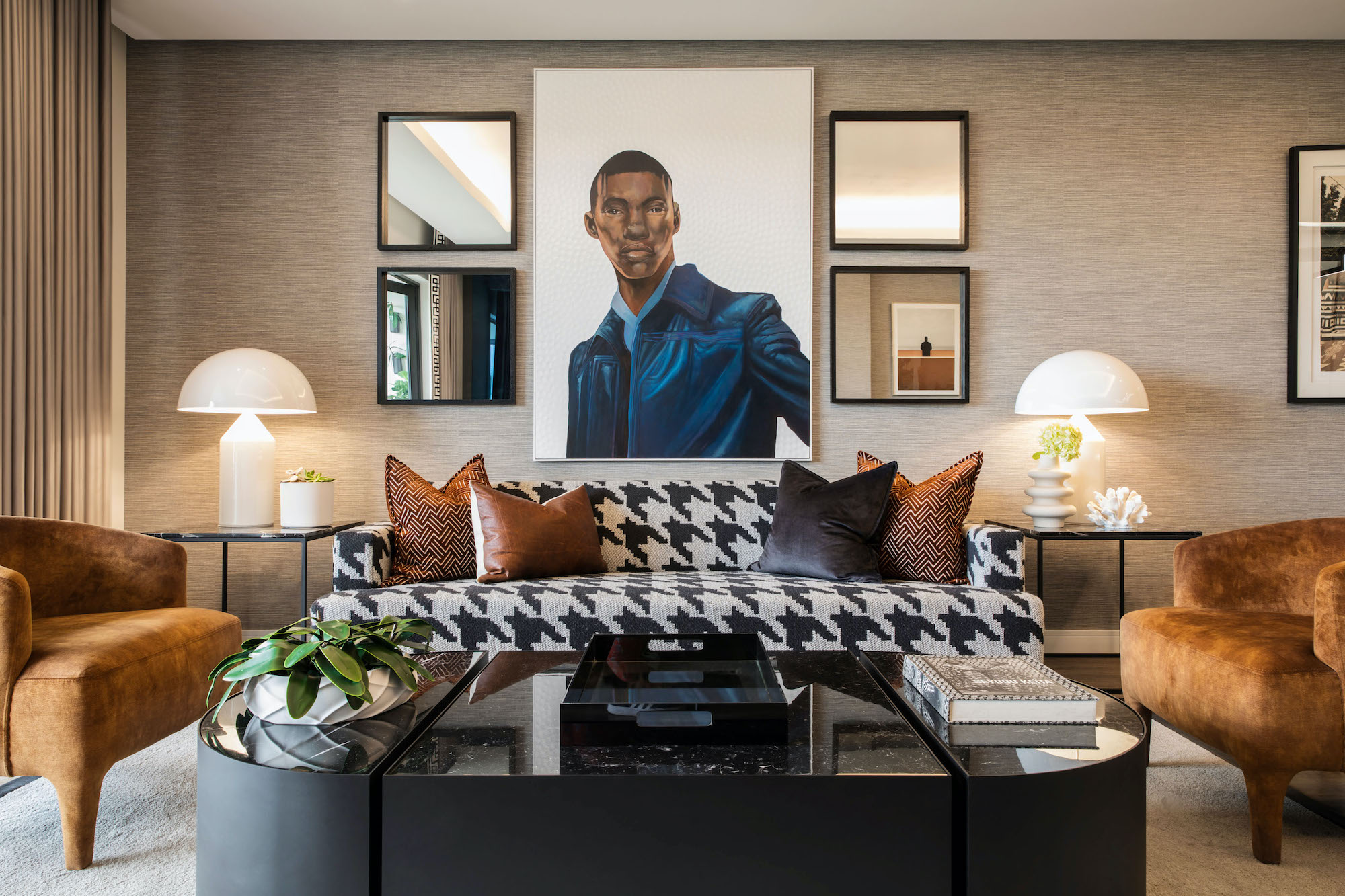Living space by South African interior designer Donald Nxumalo - Effect Magazine