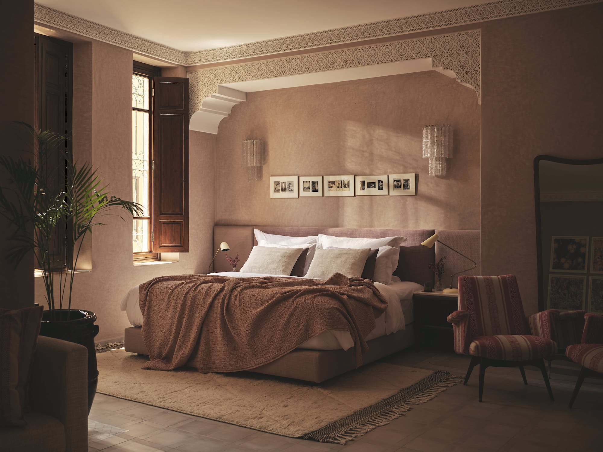 Yves bedroom at Izza hotel in Marrakesh - Effect Magazine